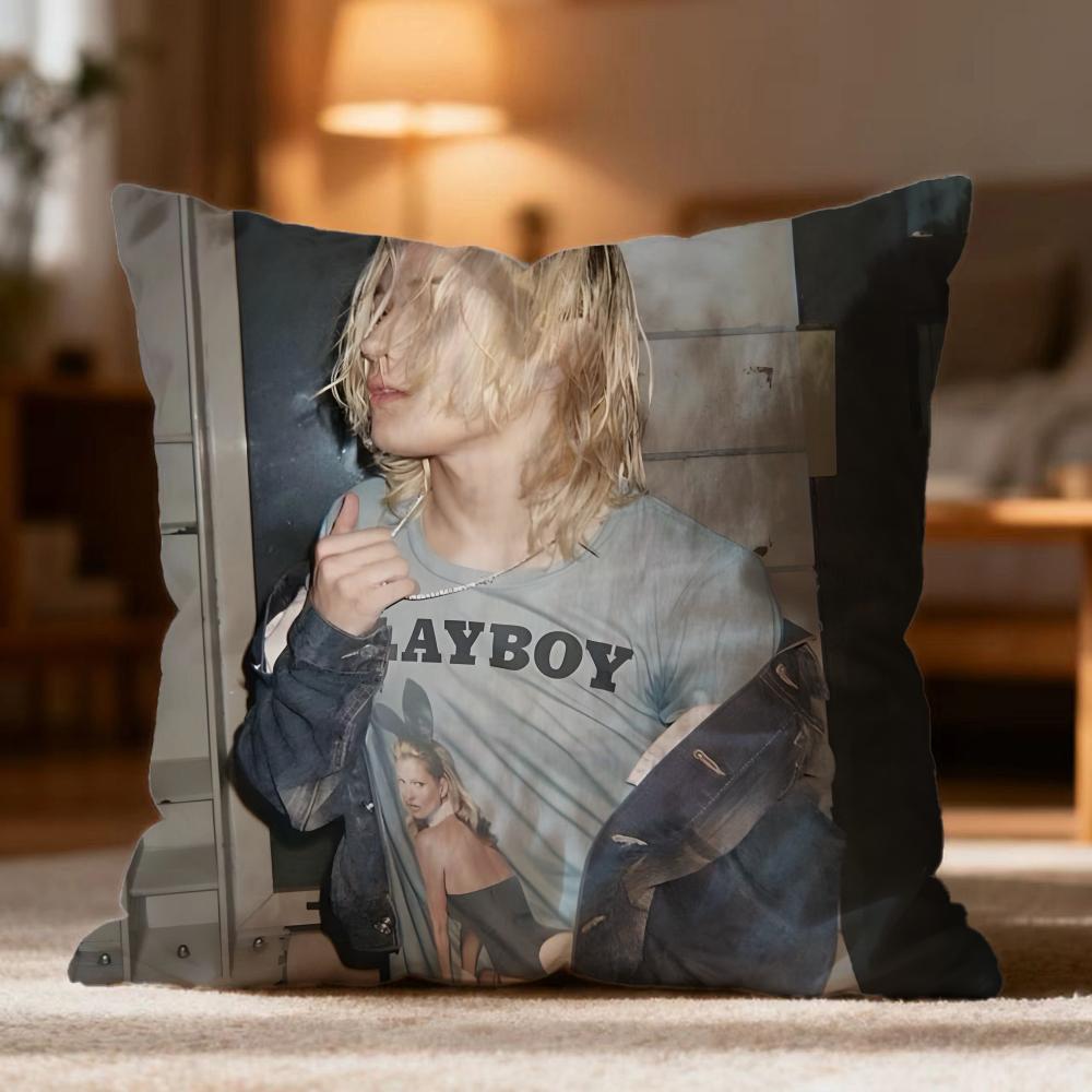 Popular NNettspended Cushion Cover Soft Washable Pillow Case Multi-Scene for Couch Bed Travel Office Use