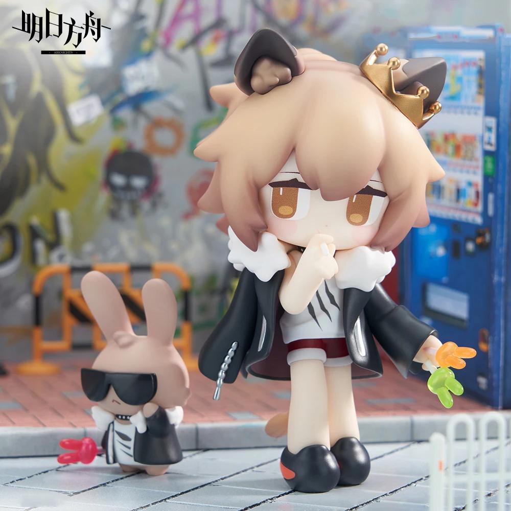

Arknights Dessert Time Series Q Version Exusiai Siege Action Figure Figurine Cute Collection Model Anime Figure Desk Decor Toys