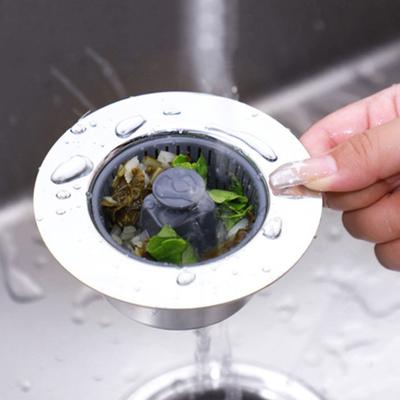 Filtre d'évier en acier inoxydable, panier filtrant, antirouille, résistant à la corrosion, prévention des obstructions, filtre anti-fuite, bouchon d'évier de cuisine