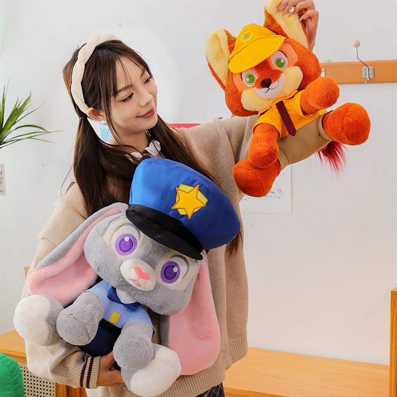 Animal Plush Toy Judy Nick Zootopia Soft Pillow For Kids And Girls