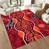 Australian Aboriginal Style 86 Carpet Perfect for Bedrooms Outdoor Kitchen Dining Room Antislip Carpet Anime Office Decor Birthday/Christmas Gift