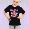 Cute Cartoon Children's Clothing Cotton KPop Devil Hunter Fashion Casual Top Short Sleeved Girl Boy Fan Gift T-shirt