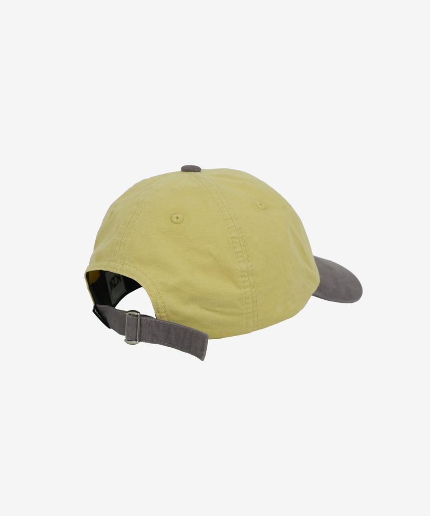 Keijiem Round Two-Tone Ball Cap Yellow