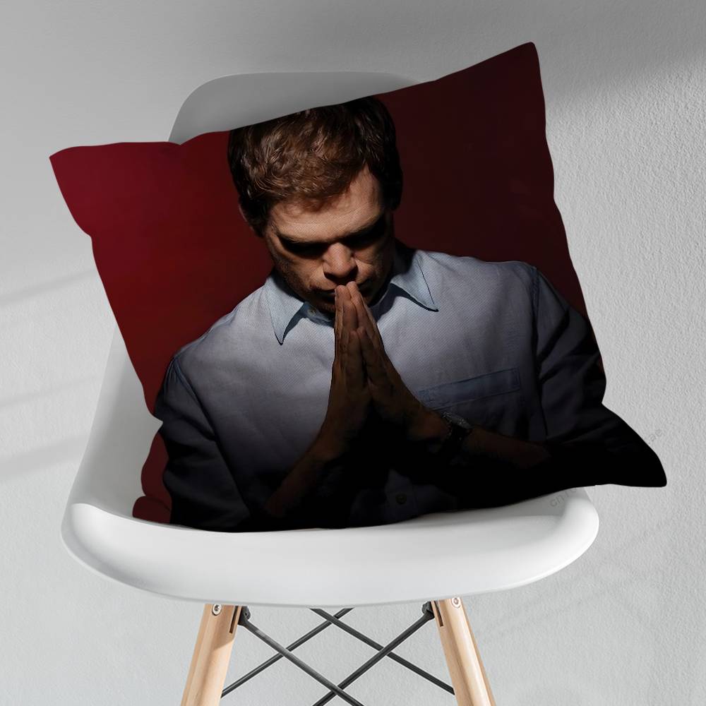 DDexter MMorgan Various Sizes Square Pillow Case For Car Home Bedchamber Decor Birthday Gift