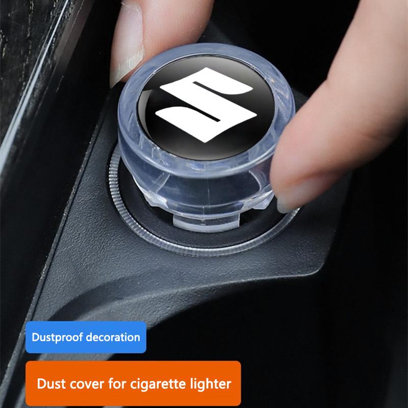 Car Cigarette Lighter Dust Cover Waterproof Dust Cover For Suzuki Vitara Swift Kizashi SX4 Ignis Baleno Ertiga Ciaz S-cross