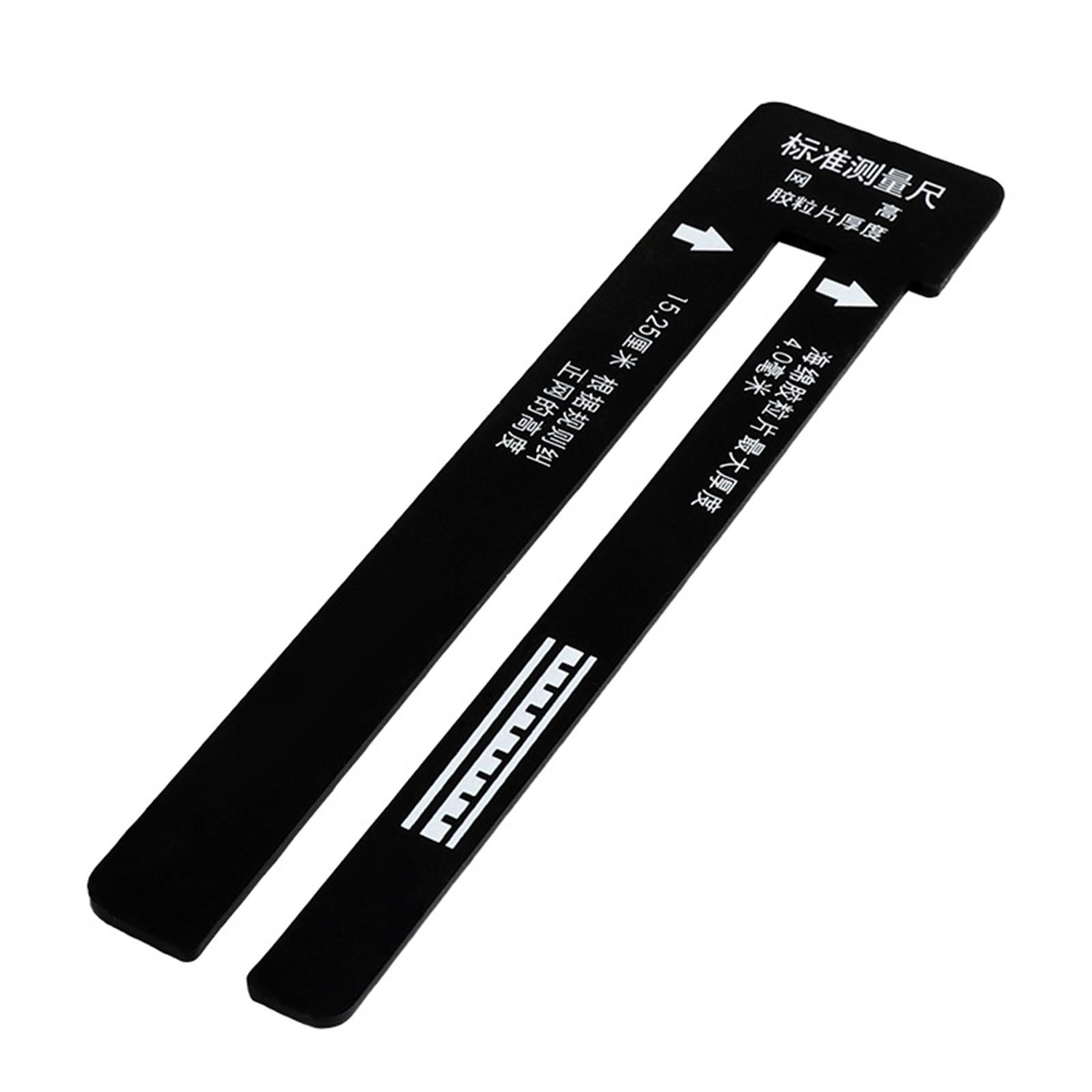 

Линейка для измерения сетки для настольного тенниса Стандартная линейка судьи для настольного тенниса Измерительный инструмент для тренировок и матчей