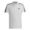 Polo Shirts Men's White Polo Collar Moderate Straight Fit IB8109