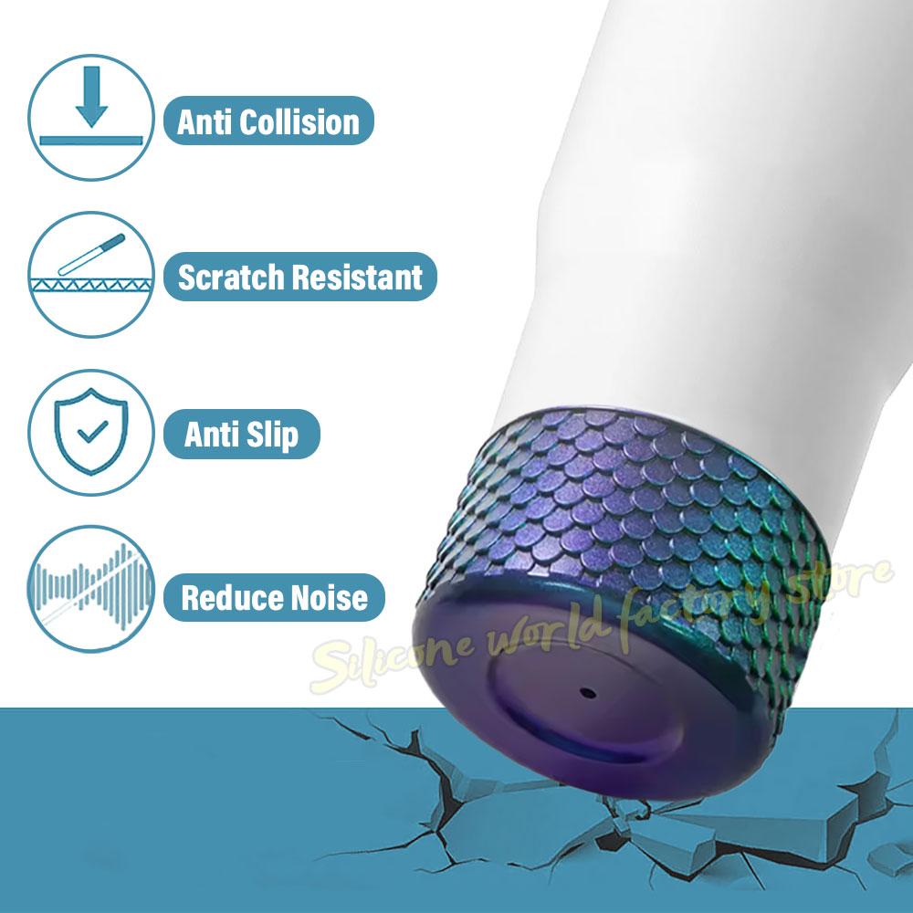 SW 7.5CM Silicone Cup Bottom Cover For Stanley 40oz 30oz Tumbler Anti-Slip Silicone Boot Sleeve Protective Water Bottle Covers