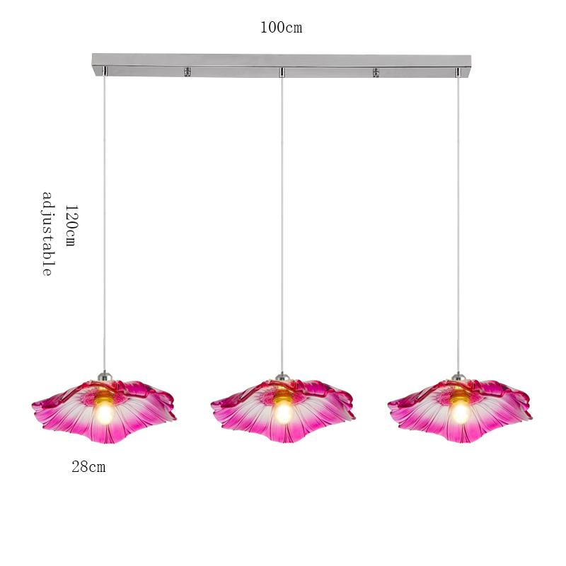 Dining Room Kitchen Nordic Glass Pendant Lamps Hanging Chandelier Ceiling Living Room Bedroom Indoor Decorative lights Fixture