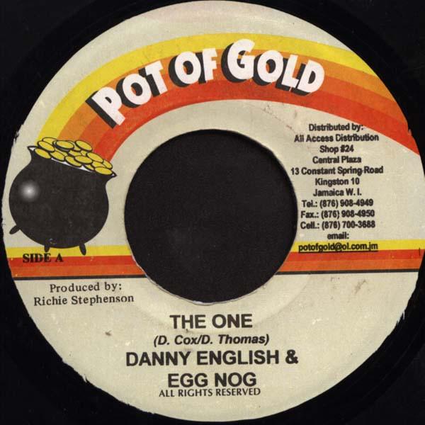 

7inch Record DANNY ENGLISH & EGG NOG / BUGSY MAL - The One / That s The Way NONE Pot Of Gold Jamaica Reggae, Ska & Dub Used