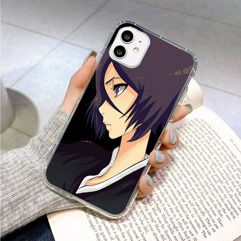 Case for Samsung A04 A14 A23 A34 A54 M23 M33 M52 M53 Realme 10 9 C30S C35 C55 VIVO Y02S Y21 Y51 X80 Pro Transparent Cover WI56 Anime Bleach