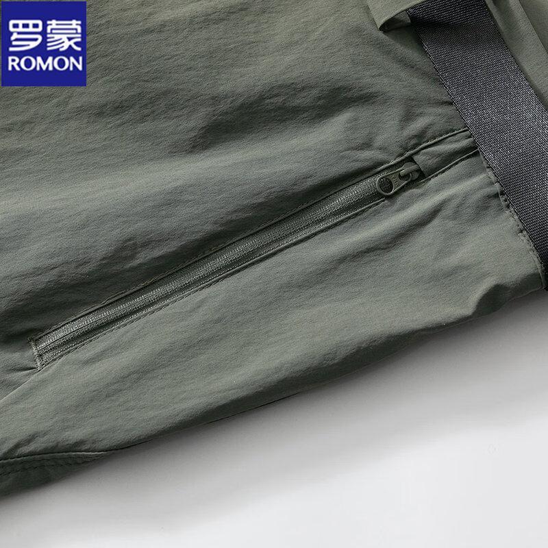 ROMON Men's Summer Quick-Dry Straight-Leg Pants