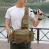 Waterproof Fishing Lure Backpack Waist Fanny Fishing Rod Lure Bag  Outdoor Camping