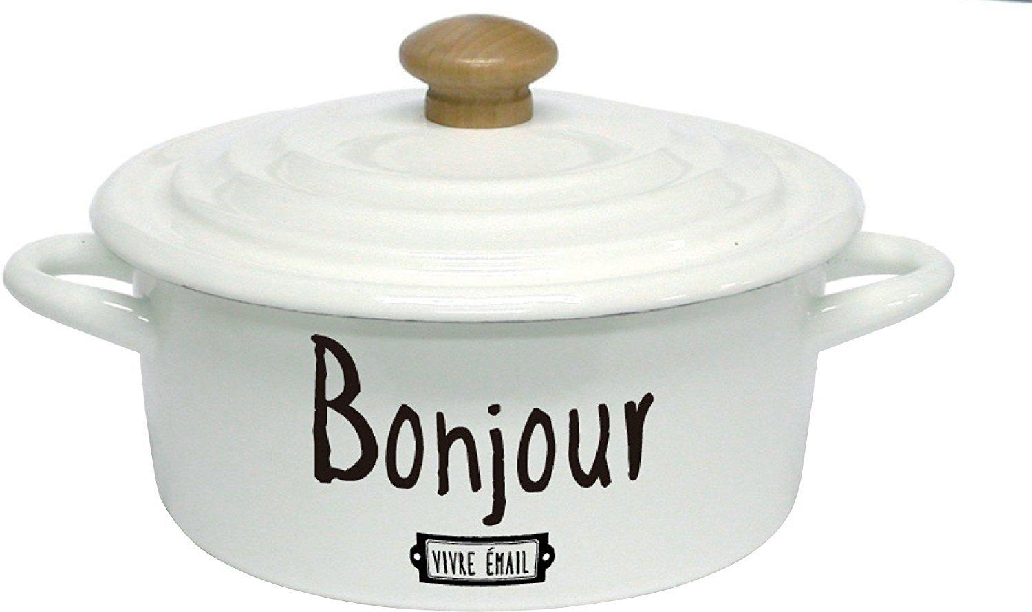 

Hearth Designs Enameled Pot Vivre 2.7L (VI-04) AM-IC032404 белый