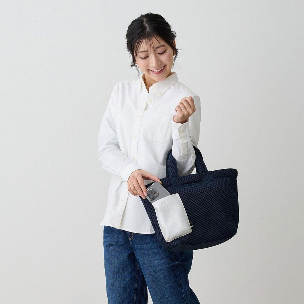 Lightweight, fluffy horizontal tote bag, SN.Deli.Wafer-B 1040