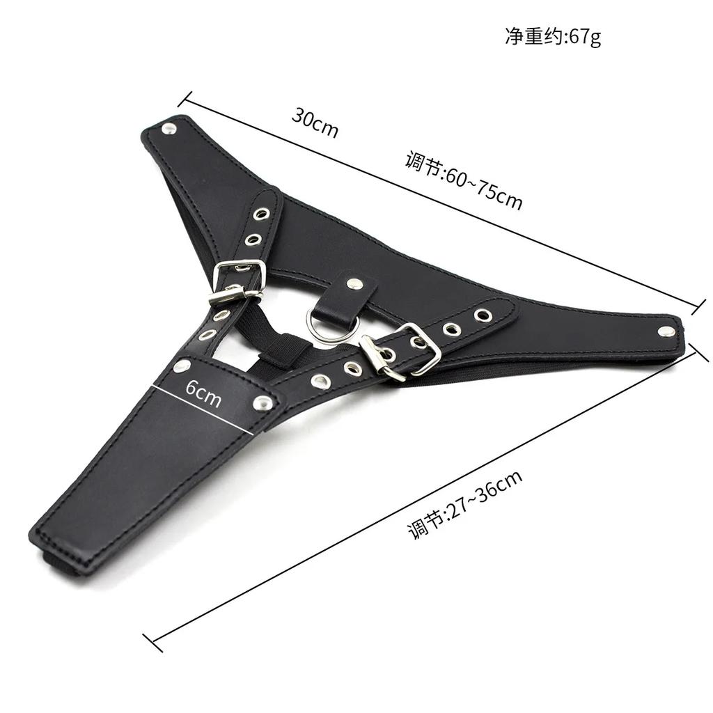 BDSM Bondage Harness Briefs Pant Hole Sex Toys For Woman PU G-strings Panty  Masturbation Underwear Panties Chastity Strap Belt Buy cheaply on Joom