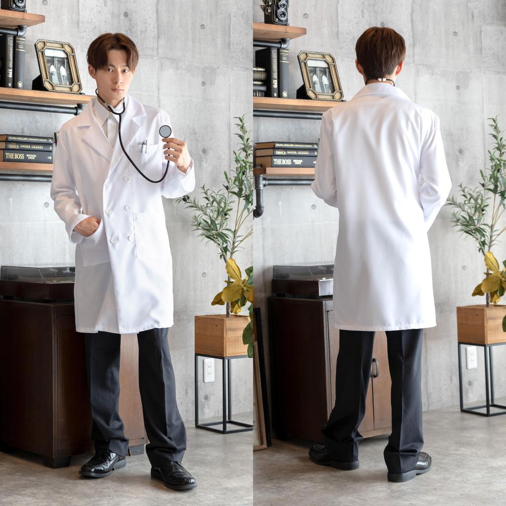Clearstone MEN Cosplay Halloween Super Doctor Unisex White