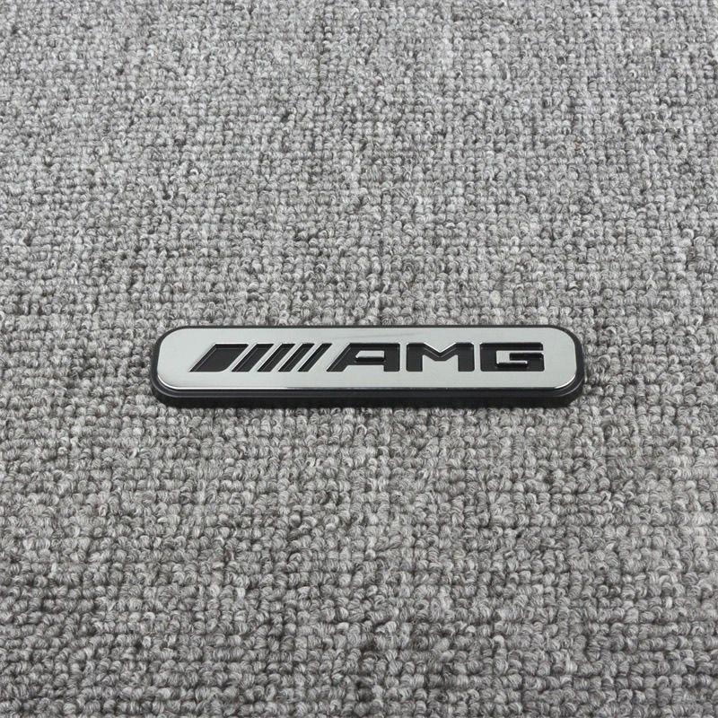 ABS Car Pasted Emblem Badge Sticker For Mercedes Benz AMG W205 C300 W203 W206 W108 W124 Rear Trunk Vehicle Door Modified Sticker PI1