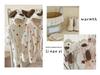 Super Cute Korean Style Baby Fleece Romper - Warm Hooded Autumn/Winter Crawling Suit