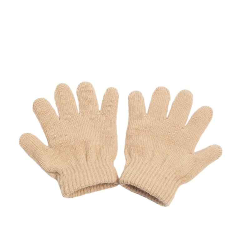 Unisex Vollfingerhandschuhe für Kinder Dehnbare & Warme Handschuhe Helle & Fröhliche Strickhandschuhe Langlebig für Jungen & Mädchen
