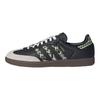 adidas Originals Samba Og Klassische Bequeme Leichte Low-Top Skate Schuhe Unisex Skate Schuhe Schwarz Grau JQ0015