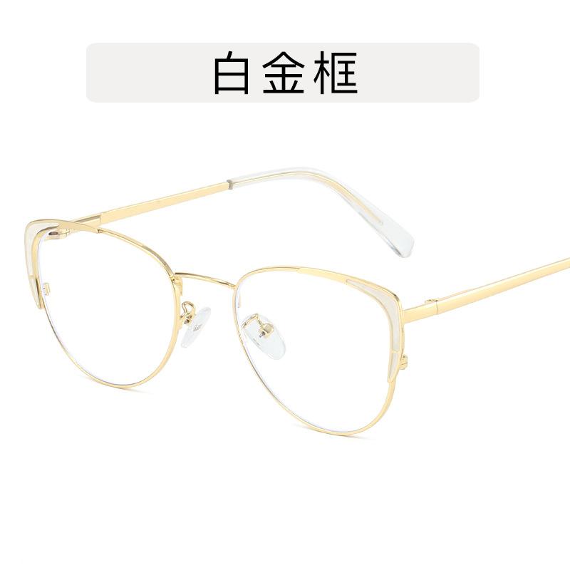 New Style Woman Glasses Cat Eye Shape Blue Light Blocking Women Glass High Quality Eyeglass Frames Women
