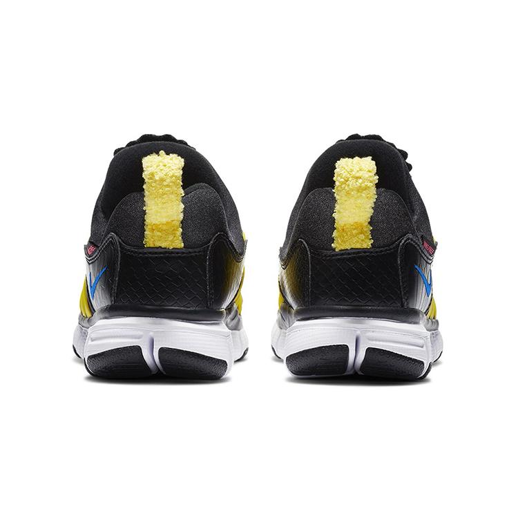 Nike Dynamo Free QS Low Top Sports Casual Shoes Black Yellow Children Aged 3 7 Years Old DC8317-002