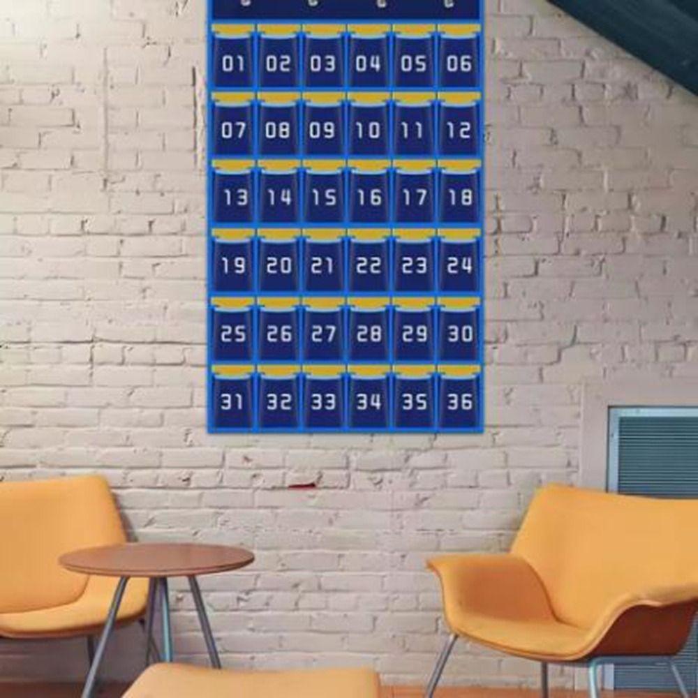 Better Load-Bearing Numbered Pockets Non-Woven Fabric Cell Phone Hanging Organizer  Mobile Phone