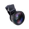 Ensemble d'objectifs 2 en 1 Macro et Grand Angle 0,45X: Objectif Grand Angle HD Universel Attachable Macro 15X