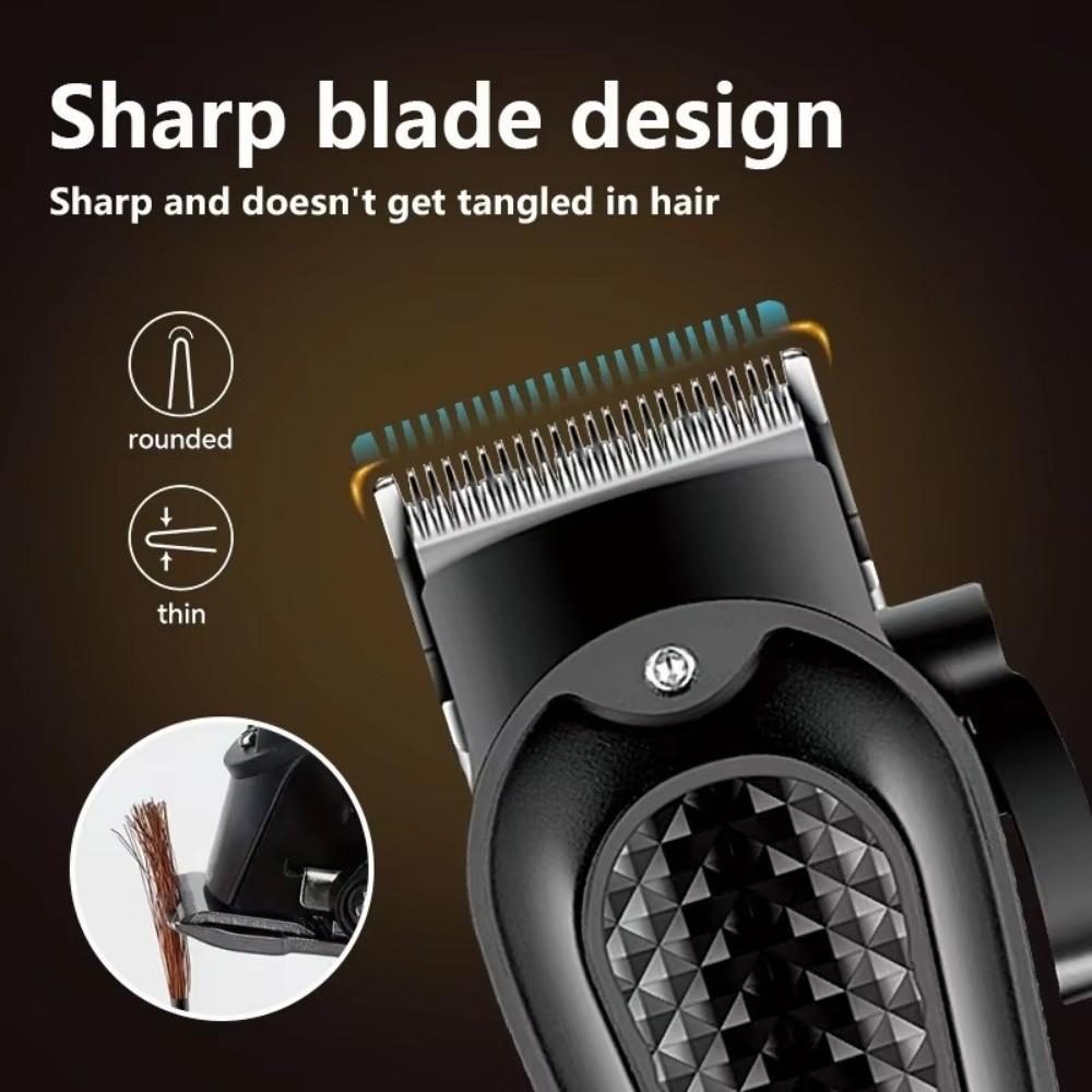 Rechargeable Electric Hair Clipper Powerful Beard Shaver Hair Trimmer Men Grooming