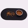 Anti Overflow Pet Bowl Mat Silicone Dog Drinking Pad Portable Cat Placemat  for Dog Cat