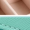 Jewelry Storage Box Gift Packaging Earring Necklace Ring Organize Accessories for Home Office Blue