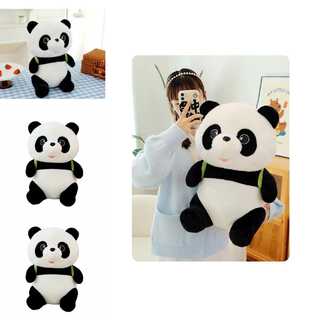 Authentic Avocado Backpack Panda Plush Toy Teddy Bear Pillow Gift Wholesale