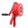 4.5Inches 110dB Manual Operated Metal Alarm Air Raid Emergency Safety New Hand Crank Siren Horn