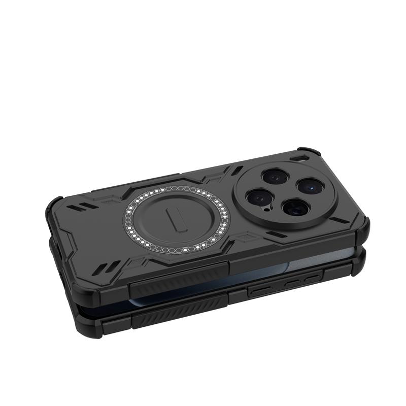 Custodia per Vivo X300 Custodia per Vivo X300 Pro Antiurto Armatura Rigida PC Adsorbimento Magnetico Ricarica Wireless Cover Posteriore Per Custodia Vivo X300