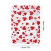 100 Pezzi Sacchetti in Organza a Forma di Cuore Rosso Matrimonio San Valentino Regalo Sacchetto con Coulisse per Caramelle Sacchetti Esposizione Gioielli Decorazione Festa di Compleanno