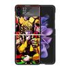 JoJo's Bizarre Adventure Dio Clear Phone Case For Samsung Z Flip 7 6 5 4 3 Galaxy ZFlip7 ZFlip6 ZFlip5 ZFlip4 ZFlip3 5G Print Co