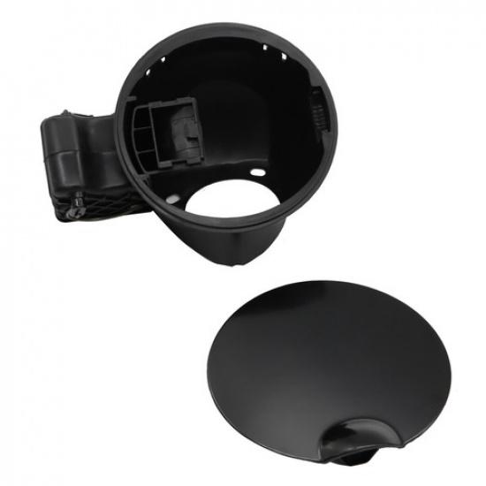 Fuel Filler Gas Cap Door Lid Housing & Door Cap Kit Fit For Ford F-150 2004-2008