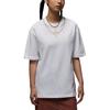 Jordan Drop Shoulder Sleeve T Shirt Women's White IH0834-100