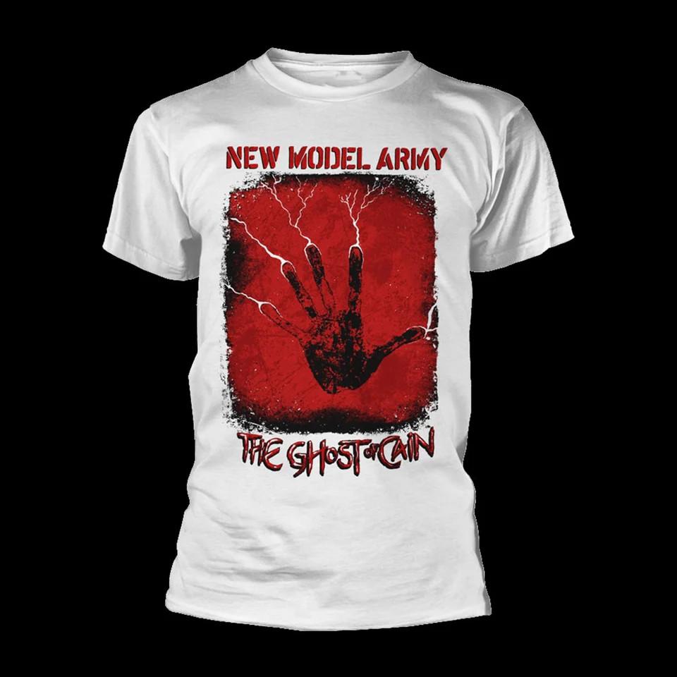 New Model Army - Призрак Каина (белый) (Футболка) Унисекс футболка EN404 XL