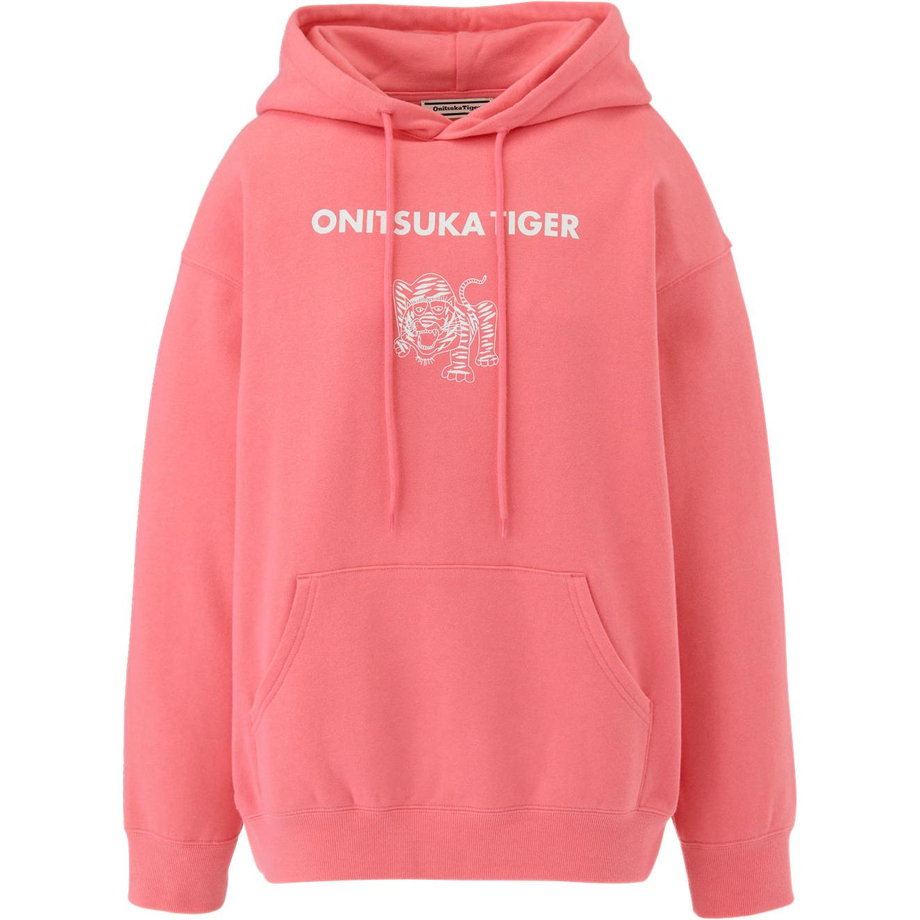 

New Onitsuka Tiger WS HOODIE Sweatshirt Women s Red 2182B259-700 M