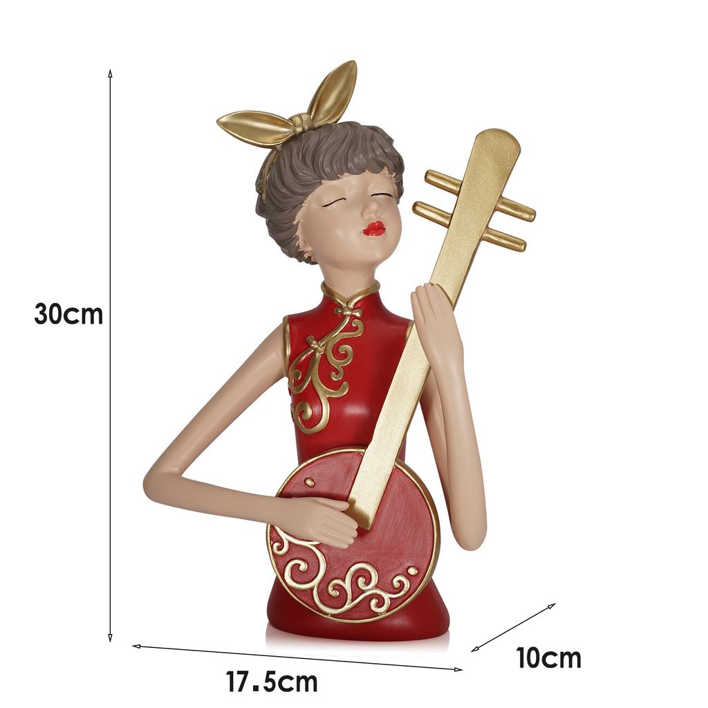 Resin Crafts Creative Design Nordic Style Mermaid Rack Indoor Wine Cabinet Decorative Ornament (Multiple Colors Available)