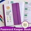 Password Book With Alphabetical Tabs - Internet Address & Password Keeper Logbook For Password Organization Notebook Diary Pads
