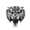 2026 Personality Jewelry, European and American Tiger Head Men's Jewelry Accessories Rings, Rings