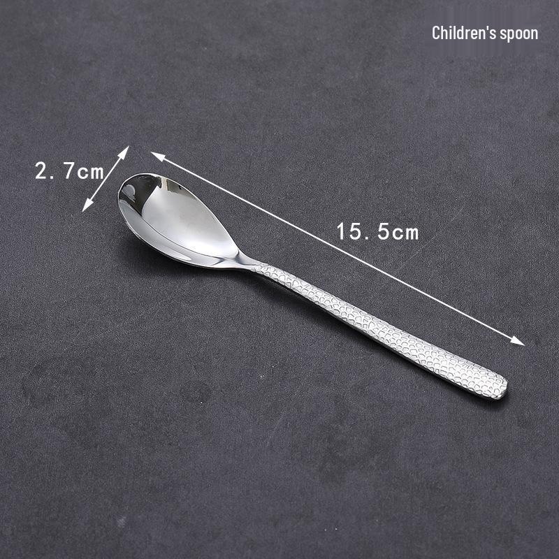 

Hammer Pattern Stainless Steel Cutlery Set: 24/30-Piece Set with Steak Knife, Fork, Spoon, and Long Handle Fork in Gift Box.
