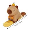 Wristband Capybara Slap Snap Doll Toy Clap Circle Toy Capybara Plush Hand Ring  Kids Toys