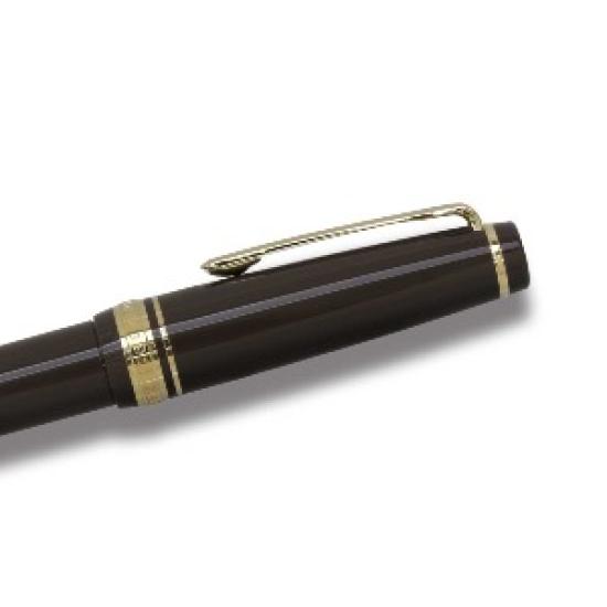 Sailor Professional Gear Slim Mini Sapporo PUFF BROWN MF Nib 11-1503-380 with Converter