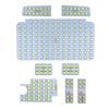 YAOFAO Hiace 200 Series Super GL LED Room Lamp Set Custom Parts 200 Series Ace 200 Series Body White Specially Designed for Vehicles Special Tools