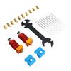 Extruder Hotend Nozzle Cleaning Kit with MK8 Nozzle Needle 5 in 1 Wrench for Ender 3 Pro V2