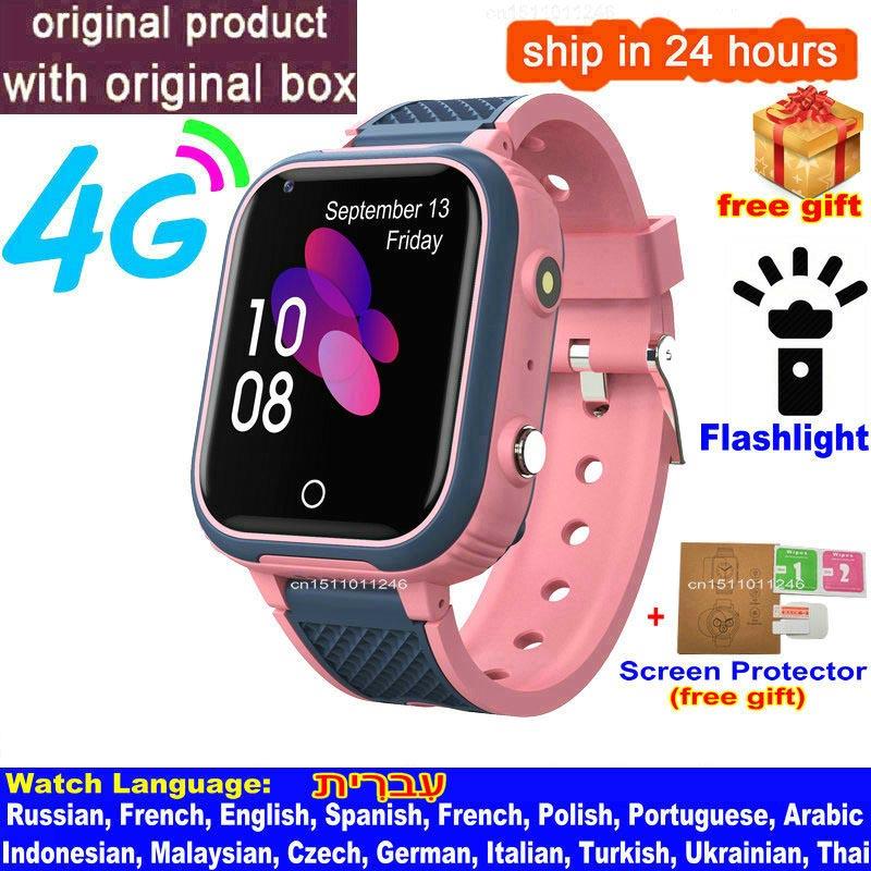 

New Smart Watch Kids 4G GPS WIFI Video Call SOS Child Smartwatch Camera Monitor Tracker Location Phone Watch Boy Girl Gifts Global version